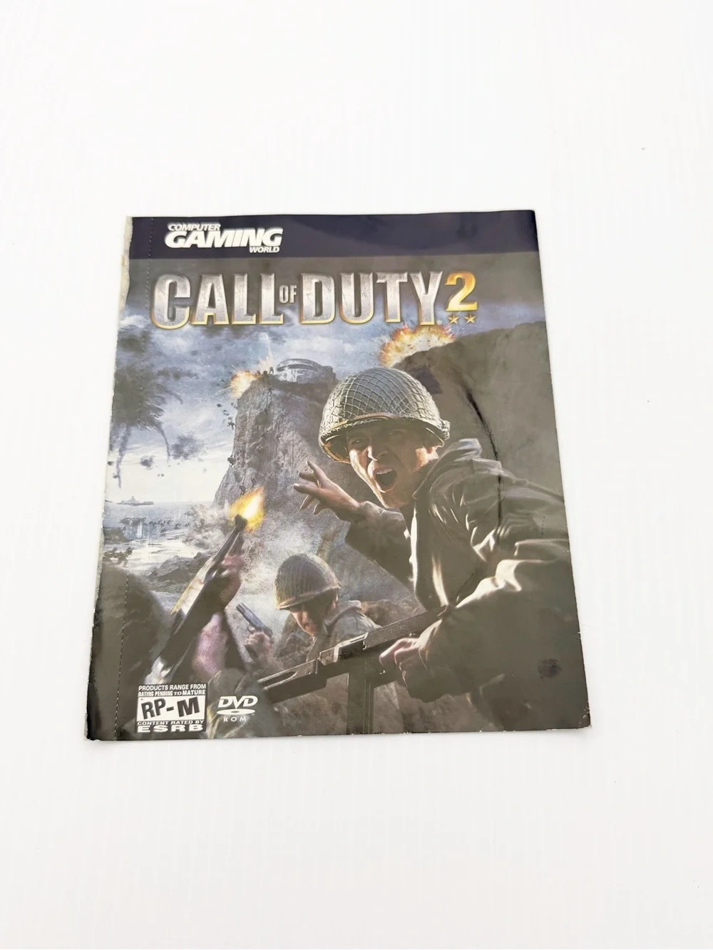 Computer Gaming World January 2006 Call of Duty 2 PC Game Demo Disc